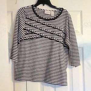 Alfred Dunner Women's Top, Size Small